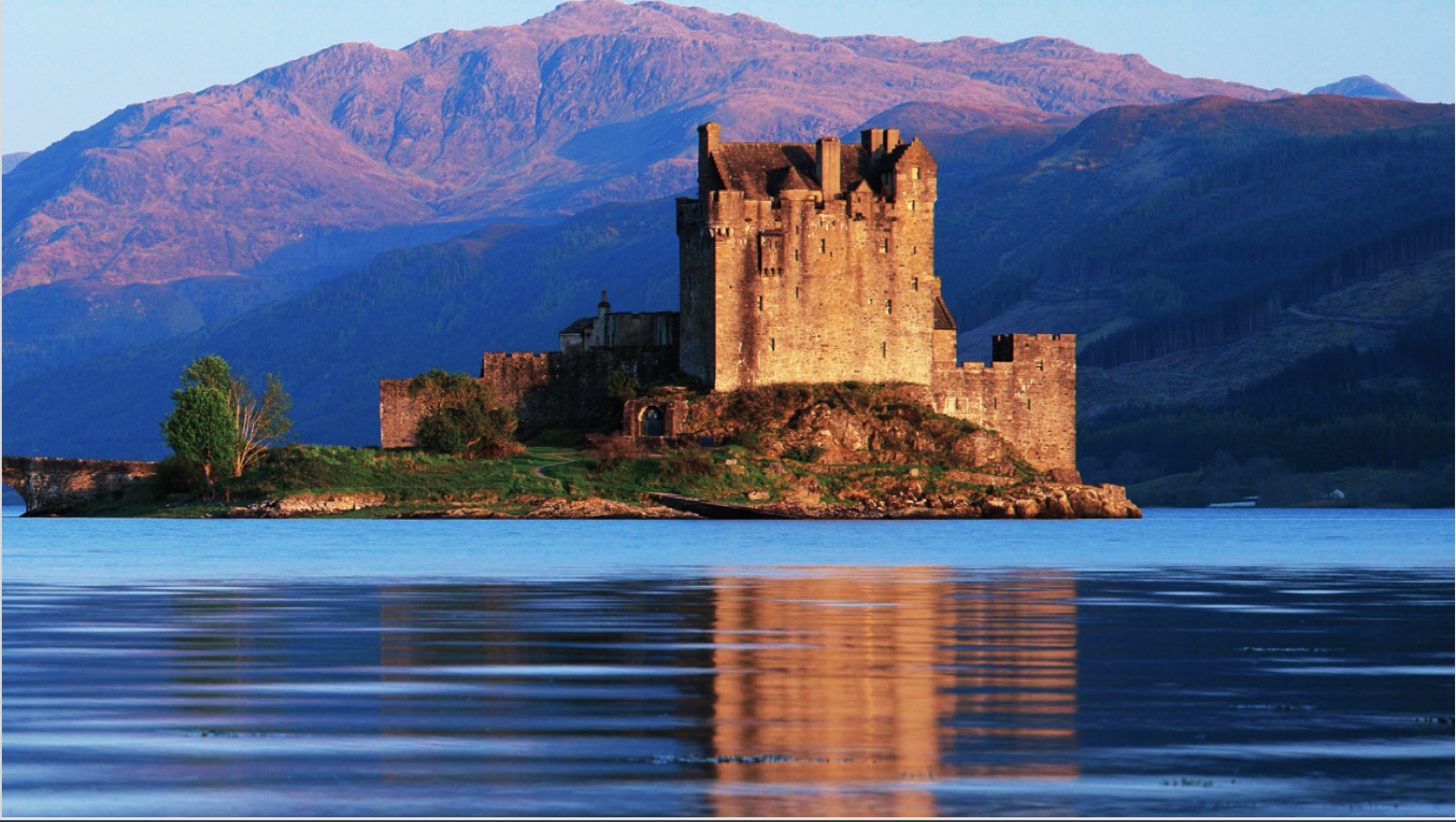 Eilean Donan Castle in the Scottish Highlands